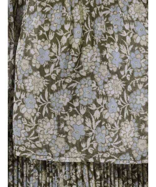 MERCURYDUO（マーキュリーデュオ）の「フラワープリーツティアードスカート（スカート・レディース・ピンク/ブルー・SMALL/MEDIUM）」の7枚目の写真