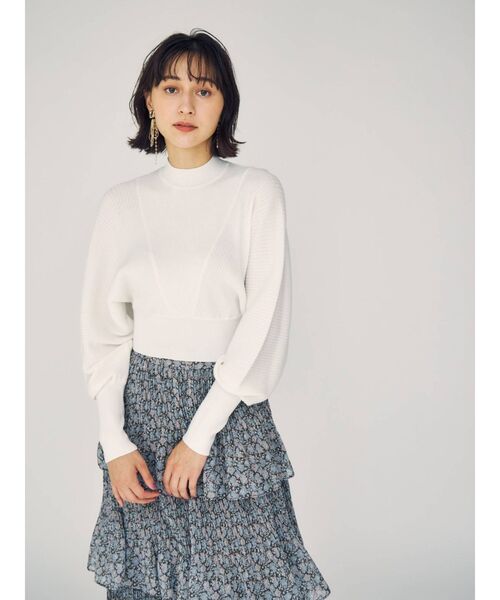 MERCURYDUO（マーキュリーデュオ）の「フラワープリーツティアードスカート（スカート・レディース・ピンク/ブルー・SMALL/MEDIUM）」の16枚目の写真