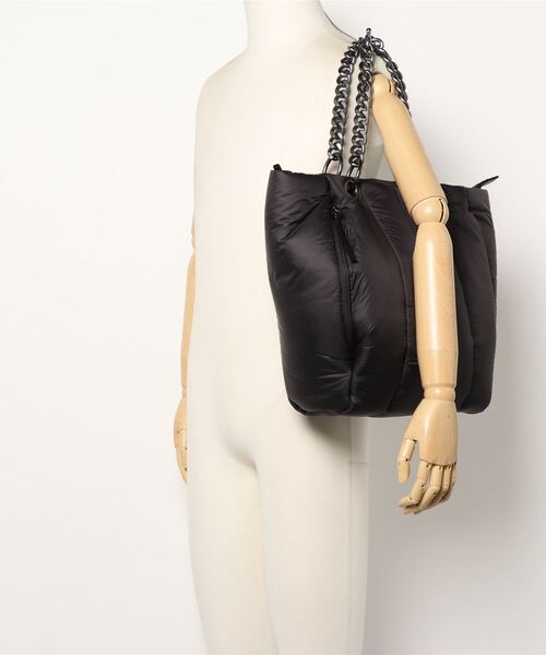 ASH（アッシュ）の「【VIVIANA】BL ナイロントートバッグ（トートバッグ・レディース・ブラック・ONE SIZE）」の2枚目の写真