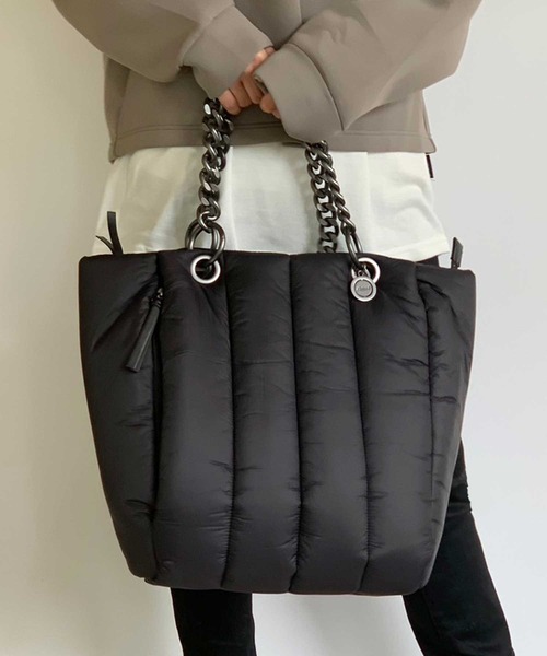 ASH（アッシュ）の「【VIVIANA】BL ナイロントートバッグ（トートバッグ・レディース・ブラック・ONE SIZE）」の6枚目の写真