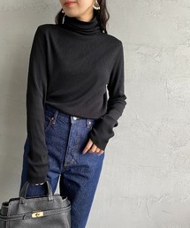 THE SHINZONE | [THE SHINZONE/ザ シンゾーン] ハイネックリブTシャツ(Tシャツ/カットソー)