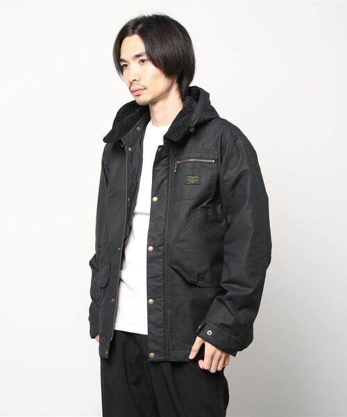FTC（エフティーシー）の「BRITISH MILLERAIN HOODED FIELD JACKET