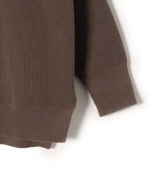 SHIPS(シップス)の「〈手洗い可能〉オープンジッププルオーバー◆(ニット/セーター・レディース・オフホワイト/ブラウン・ONE SIZE)」の17枚目の写真