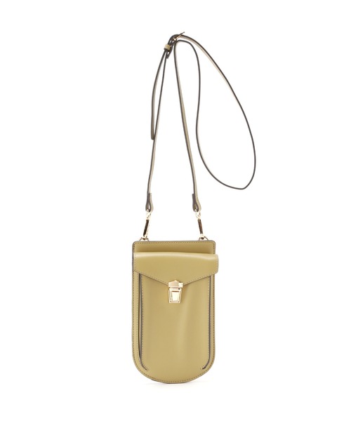 NATURAL BEAUTY BASIC（ナチュラルビューティーベーシック）の「フラップマルチスマホポシェット（ショルダーバッグ・レディース・ベージュ/ライトグリーン/オフホワイト/オレンジ・ﾌﾘ-）」の20枚目の写真