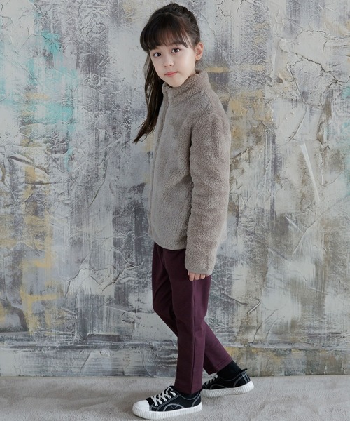 Bee des Bee(ビーデスビー)の「アウター(ブルゾン・キッズ・ブラック/グレー/ライトベージュ/ミント/ピンクベージュ/ラベンダー/カーキ/チャコール/ダークブラウン・100cm/120cm/130cm/140cm/150cm/110cm)」の21枚目の写真