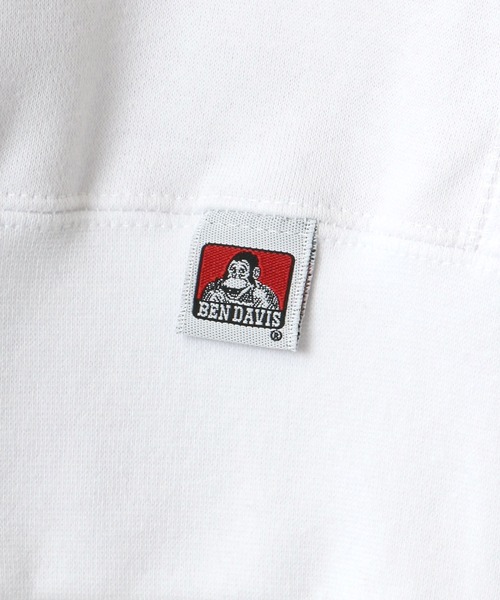 BEN DAVIS(ベンデイビス)の「BEN DAVIS/ベンデイビス HEAVY/ヘビー裏起毛 ビッグシルエット ワンポイント ロゴ刺繍 スウェット トレーナー(スウェット・メンズ・ホワイト/アッシュグレー/ブラック/ダークグリーン/パープル/ネイビー/カーキ/グリーン/アイボリー/ロイヤルブルー/ダークオレンジ・M/L/XL)」の19枚目の写真