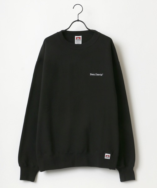 BEN DAVIS(ベンデイビス)の「BEN DAVIS/ベンデイビス HEAVY/ヘビー裏起毛 ビッグシルエット ワンポイント ロゴ刺繍 スウェット トレーナー(スウェット・メンズ・ホワイト/アッシュグレー/ブラック/ダークグリーン/パープル/ネイビー/カーキ/グリーン/アイボリー/ロイヤルブルー/ダークオレンジ・M/L/XL)」の16枚目の写真