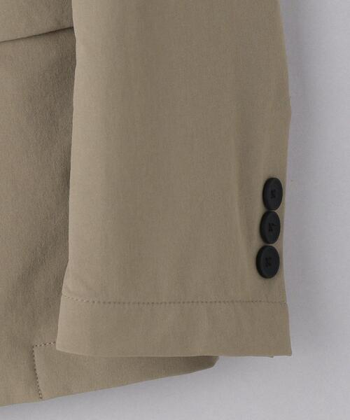 UNITED ARROWS（ユナイテッドアローズ）の「＜UNITED ARROWS "COZY"＞ ナイロン タフタ シングル 2ボタン ジャケット（テーラードジャケット・メンズ・ベージュ/ダークグレー/ネイビー・M/S/XL/L）」の6枚目の写真