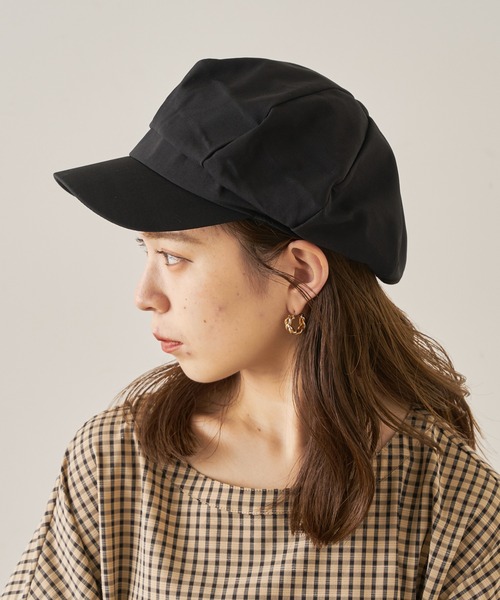 Chico（チコ）の「シンプルキャスケット（キャスケット・レディース・ブラック/ベージュ・FREE）」の15枚目の写真