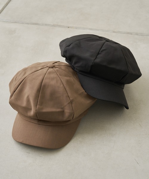 Chico（チコ）の「シンプルキャスケット（キャスケット・レディース・ブラック/ベージュ・FREE）」の5枚目の写真