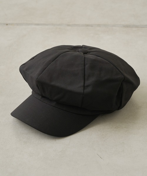 Chico（チコ）の「シンプルキャスケット（キャスケット・レディース・ブラック/ベージュ・FREE）」の7枚目の写真