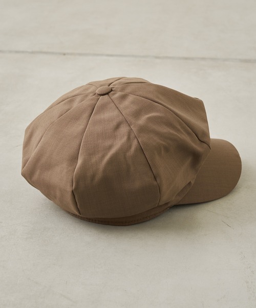 Chico（チコ）の「シンプルキャスケット（キャスケット・レディース・ブラック/ベージュ・FREE）」の6枚目の写真