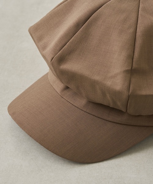 Chico（チコ）の「シンプルキャスケット（キャスケット・レディース・ブラック/ベージュ・FREE）」の10枚目の写真