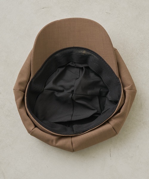 Chico（チコ）の「シンプルキャスケット（キャスケット・レディース・ブラック/ベージュ・FREE）」の3枚目の写真