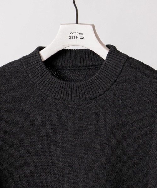 COLONY 2139（コロニートゥーワンスリーナイン）の「リサイクルポリニットベスト（ベスト・メンズ・チャコールグレー/ブラック/ブラウン/カーキ・MEDIUM/LARGE/X-LARGE）」の5枚目の写真