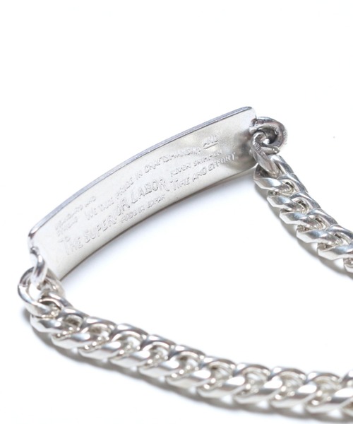 THE SUPERIOR LABOR（シュペリオールレイバー）の「Silver ID Chain