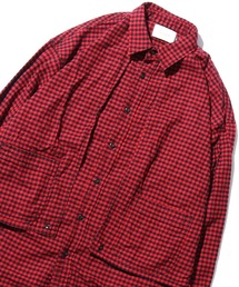 CAL O LINE/キャルオーライン PLAID PAINTER SHIRT シャツ チェックシャツ