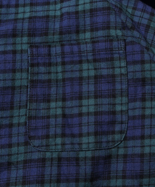 CAL O LINE（キャルオーライン）の「CAL O LINE/キャルオーライン PLAID PAINTER SHIRT シャツ チェックシャツ（シャツ/ブラウス・メンズ・レッド/グリーン・M/L/XL）」の11枚目の写真