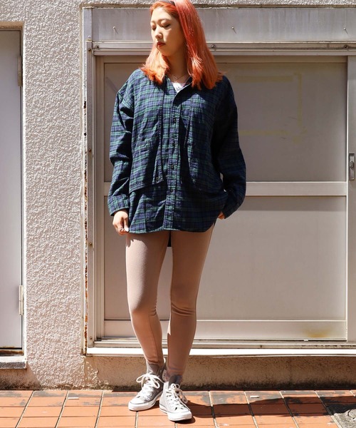 CAL O LINE（キャルオーライン）の「CAL O LINE/キャルオーライン PLAID PAINTER SHIRT シャツ チェックシャツ（シャツ/ブラウス・メンズ・レッド/グリーン・M/L/XL）」の19枚目の写真