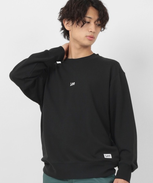 Lee(リー)の「【Lee/リー】ビックシルエット ミニロゴ刺繍 スウェット/プルオーバー(スウェット・メンズ・ホワイト/チャコールグレー/ブラック/ワイン・M/L/XL)」の10枚目の写真