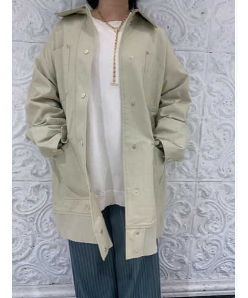 SLY(スライ)の「OVER DAMAGE SW TOPS オーバー ダメージ スウェット(スウェット・レディース・ブラック/ホワイト・FREE)」の21枚目の写真