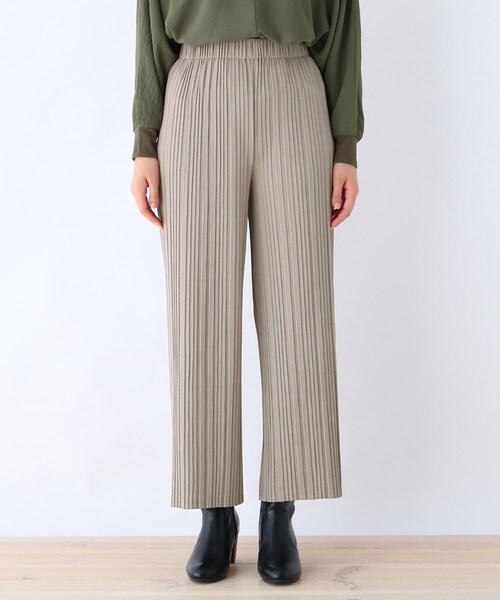 Cutie Blonde（キューティーブロンド）の「◆【S-L】テレコプリーツイージーパンツ（その他パンツ・レディース・ブラック/カーキ/ライトベージュ/ピンク系・01/02/03）」の22枚目の写真