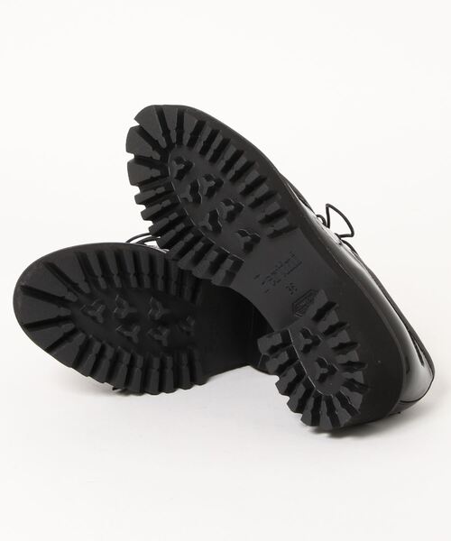 Pertini(ペルティニ)の「《ハンドメイドの丁寧な作り》【Pertini/ペルティニ】レースアップシューズ(ローファー・レディース・ブラック・38/36/37)」の2枚目の写真