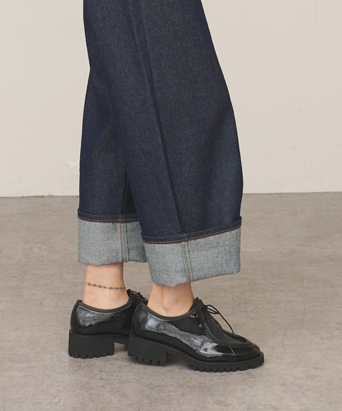 Pertini(ペルティニ)の「《ハンドメイドの丁寧な作り》【Pertini/ペルティニ】レースアップシューズ(ローファー・レディース・ブラック・38/36/37)」の12枚目の写真