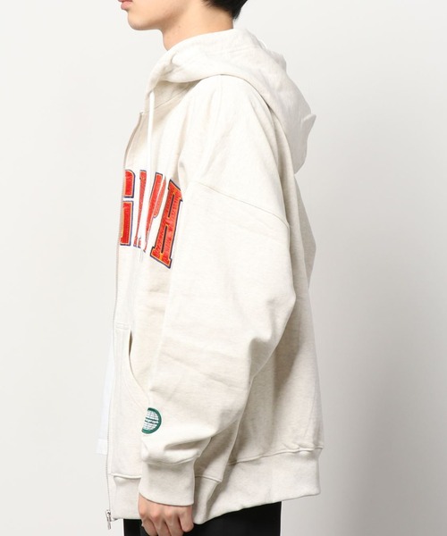 Paragraph(パラグラフ)の「PARAGRAPH-ZIPパーカー【NO.006】(パーカー・メンズ・ホワイト/ブラック/ネイビー/グリーン・FREE)」の6枚目の写真