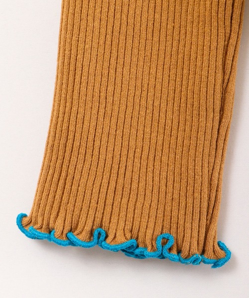 EACH.（イーチ）の「【EACH】MELLOW STITCH RIB KNIT PO リブニットハイネック（ニット/セーター・レディース・グリーン/ベージュ/ブラック・FREE）」の20枚目の写真