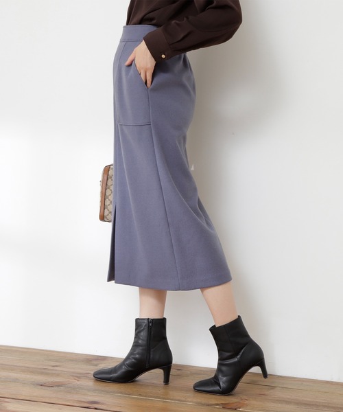 N.（N. Natural Beauty Basic）（エヌエヌナチュラルビューティーベーシック）の「【S Size Line】◆フロントスリットタイトスカート（スカート・レディース・モカ/ブルー/ナチュラル・SMALL/MEDIUM）」の10枚目の写真