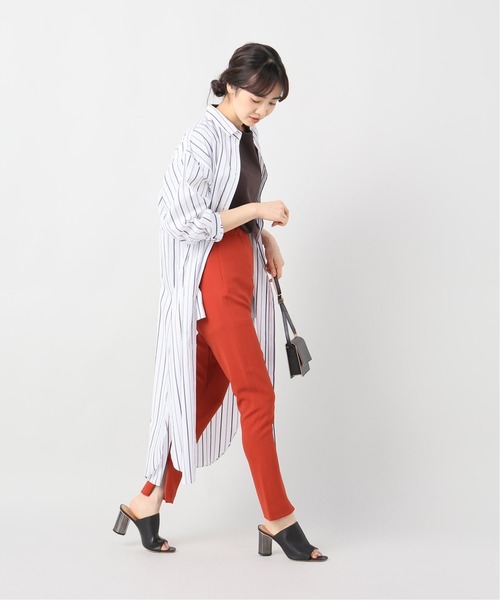 MAISON EUREKA（メゾンエウレカ）の「【MAISON EUREKA /メゾンエウレカ】slash fastener pants（その他パンツ・レディース・ボルドー・38/36）」の3枚目の写真