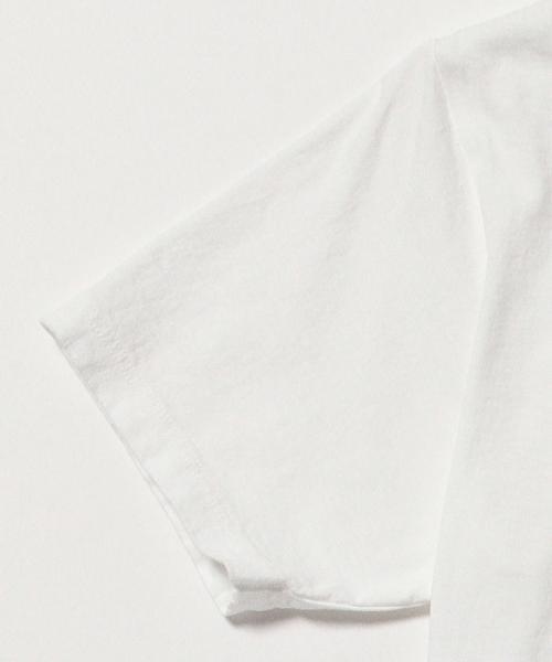 HANES(ヘインズ)の「HANES / POCKET-TEE(Tシャツ/カットソー・レディース・ホワイト/ブラック/ピンク/ネイビー・ONE SIZE)」の10枚目の写真