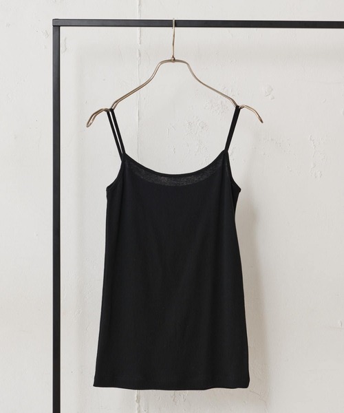 BEARDSLEY(ビアズリー)の「AWAYUKIキャミソール(キャミソール・レディース・ブラック/ベージュ・FREE)」の2枚目の写真