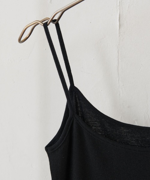 BEARDSLEY(ビアズリー)の「AWAYUKIキャミソール(キャミソール・レディース・ブラック/ベージュ・FREE)」の4枚目の写真