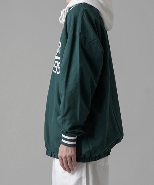 SPINNS（スピンズ）の「【ビッグシルエット】GRUNGE 95リブライン ナイロンプルオーバートップス（その他トップス・メンズ・ホワイト/サックスブルー/イエロー/グリーン/ロイヤルブルー・ONESIZE）」の16枚目の写真