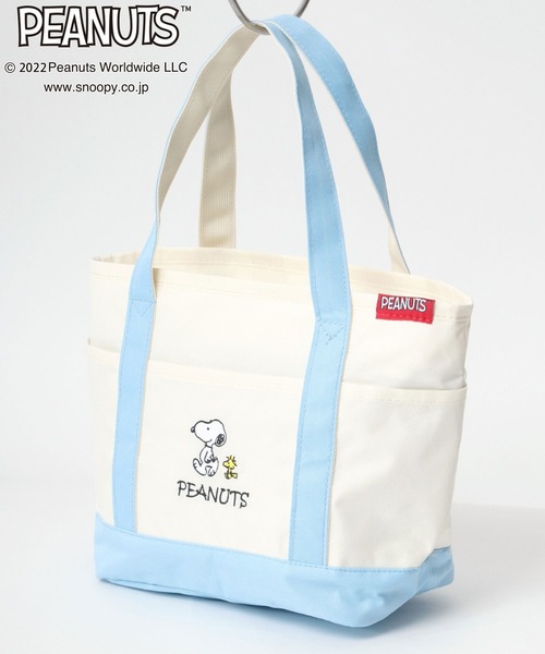 セール Peanuts スヌーピー ポリエステルキャンバスミニトートバッグ トートバッグ Peanuts ピーナッツ のファッション通販 Zozotown