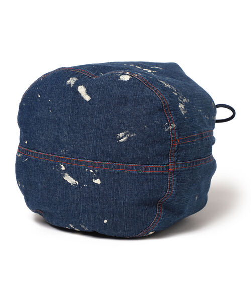 BEAMS BOY（ビームスボーイ）の「NAPRON × BEAMS BOY / 別注 ペイント デニム ペイシェントバッグ（トートバッグ・レディース・インディゴブルー/ナチュラル・FREE）」の9枚目の写真