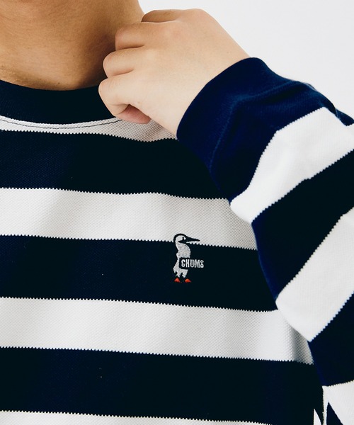 CHUMS（チャムス）の「”WEB限定”【CHUMS By JOURNAL STANDARD】別注 ブービー ピケ ロンT（Tシャツ/カットソー・メンズ・ホワイト/ブラック/ネイビー・M/L/XL）」の20枚目の写真