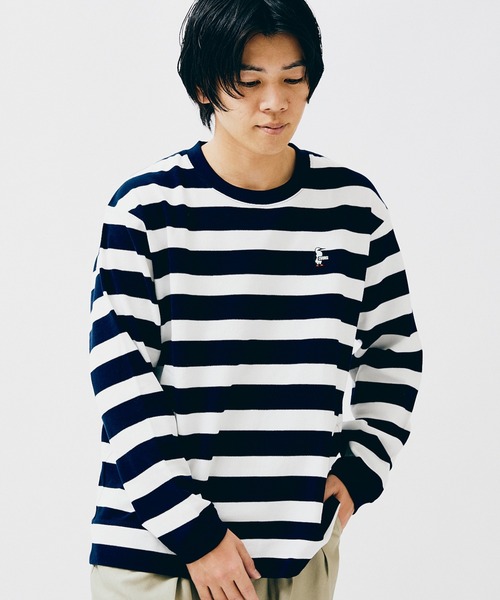 CHUMS（チャムス）の「”WEB限定”【CHUMS By JOURNAL STANDARD】別注 ブービー ピケ ロンT（Tシャツ/カットソー・メンズ・ホワイト/ブラック/ネイビー・M/L/XL）」の16枚目の写真