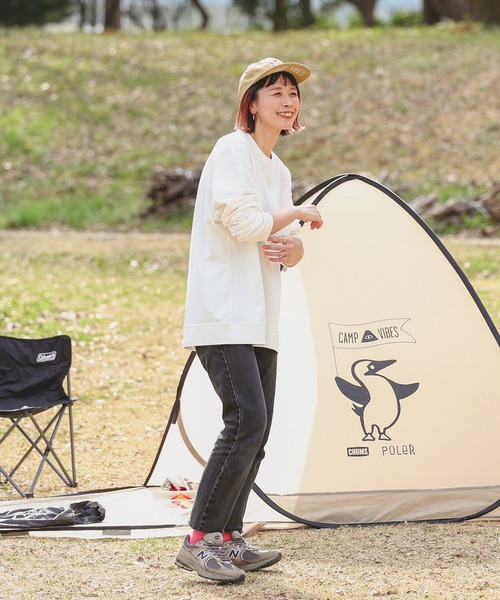 CHUMS（チャムス）の「”WEB限定”【CHUMS By JOURNAL STANDARD】別注 ブービー ピケ ロンT（Tシャツ/カットソー・メンズ・ホワイト/ブラック/ネイビー・M/L/XL）」の7枚目の写真