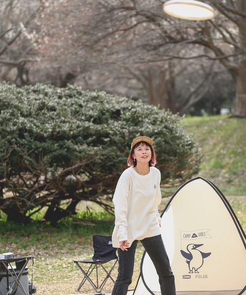 CHUMS（チャムス）の「”WEB限定”【CHUMS By JOURNAL STANDARD】別注 ブービー ピケ ロンT（Tシャツ/カットソー・メンズ・ホワイト/ブラック/ネイビー・M/L/XL）」の8枚目の写真