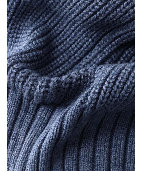 AMERICAN HOLIC(アメリカンホリック)の「パールボタン片畦ニットカーディガン(カーディガン/ボレロ・レディース・ピンク/ブルー・L/M)」の9枚目の写真