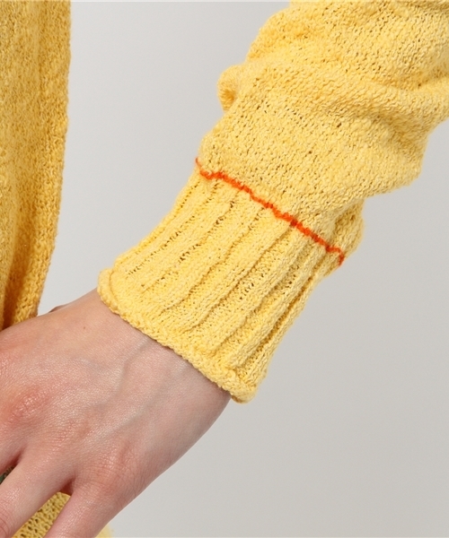 チチカカ（チチカカ）の「スラブチロリー　ロングカーディガン　　　　（カーディガン/ボレロ・レディース・イエロー/グリーン/グレー/ブラック・MEDIUM/LARGE）」の22枚目の写真