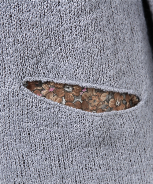 チチカカ（チチカカ）の「スラブチロリー　ロングカーディガン　　　　（カーディガン/ボレロ・レディース・イエロー/グリーン/グレー/ブラック・MEDIUM/LARGE）」の19枚目の写真