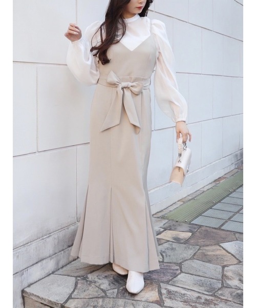 マーメイドジャンスカ（ワンピース）｜MIIA（ミーア）のファッション  