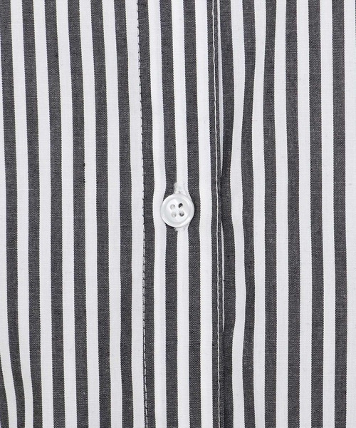 SHOO・LA・RUE(シューラルー)の「◆バンドカラー前開きシャツワンピース(ワンピース・レディース・ホワイト系/ブラック系2・02/03/04)」の10枚目の写真