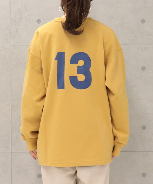 FREDY&GLOSTER（フレディアンドグロスター）の「【Collegiate Pacific/カレッジエイトパシフィック】Sweatshirts Cardigan スウェット カーディガン（スウェット・レディース・ライトグレー/イエロー/キナリ・MEDIUM）」の22枚目の写真