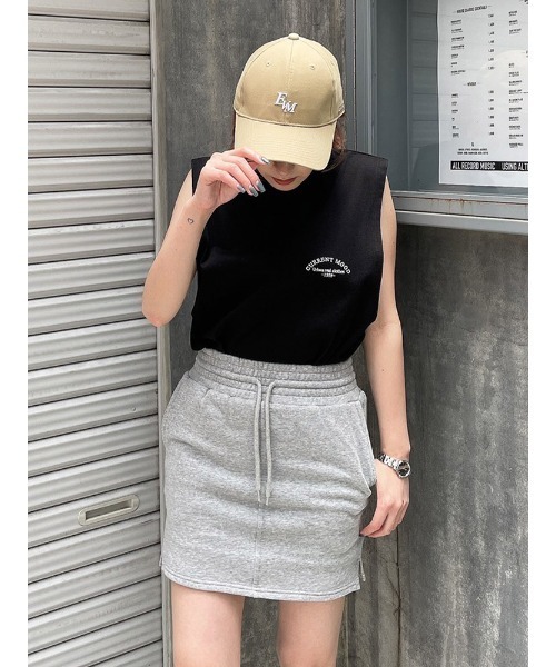 ENVYM（アンビー）の「ＨＷスエットスカート（スカート・レディース・ブラック/ホワイト/グレー・FREE）」の21枚目の写真