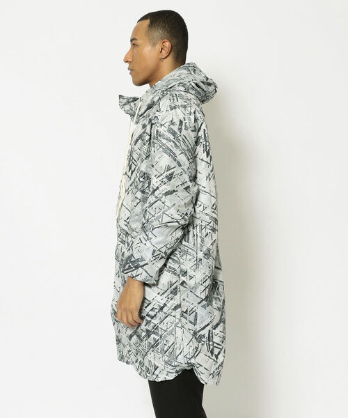 KMRii（ケムリ）の「KMRii/ケムリ/METEO PARACHUTE MODS CO02/モッズコート（モッズコート・メンズ・チャコール・2）」の4枚目の写真